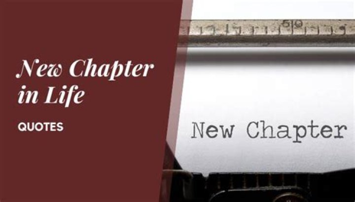 A New Chapter In The Actress's Life