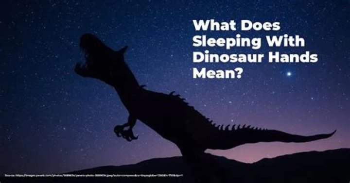 Dinosaur Hands Sleeping ADHD: Understanding The Connection