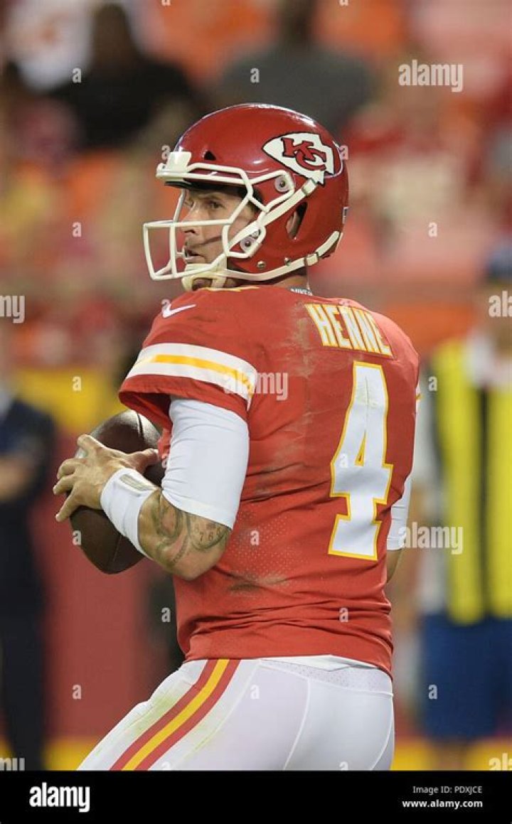 Kansas City Chiefs Chad Henne Arm Tattoo Meaning And Design: What Is Wrong With His Ankle? Injury Up