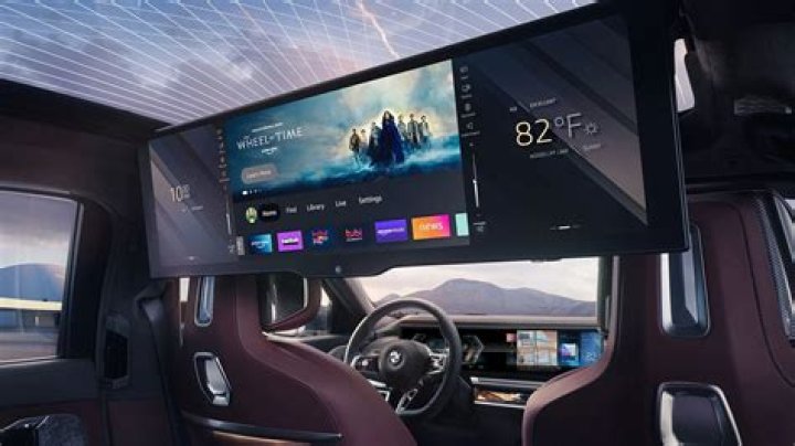 The First Car with a Touchscreen Infotainment System